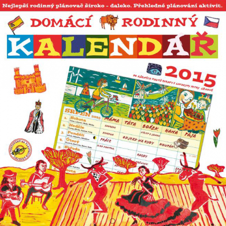 Rodinný kalendář 2015 - obálka